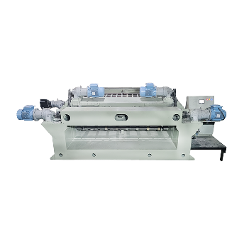 HIGH SPEED SPINDLELESS LOG PEELING MACHINE